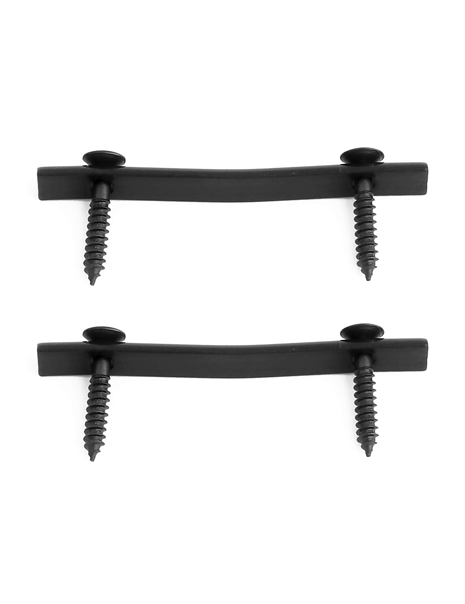 Holmer - Barra de sujeción para cuerdas de guitarra, 44,8 mm, para guitarras eléctricas Floyd Rose, estilo trémolo, color negro