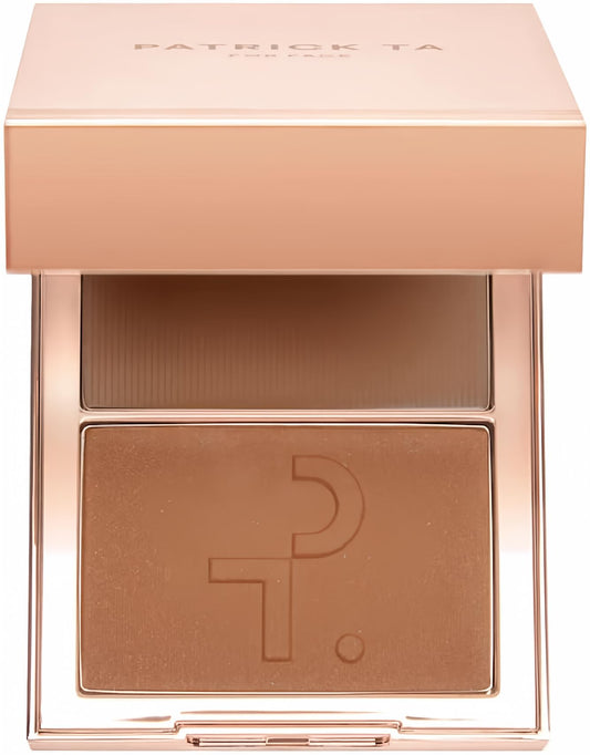 PATRICK TA Dúo Bronceador En Polvo Y Contorno De Creme Mayor Sculpt - She'S Sculpted