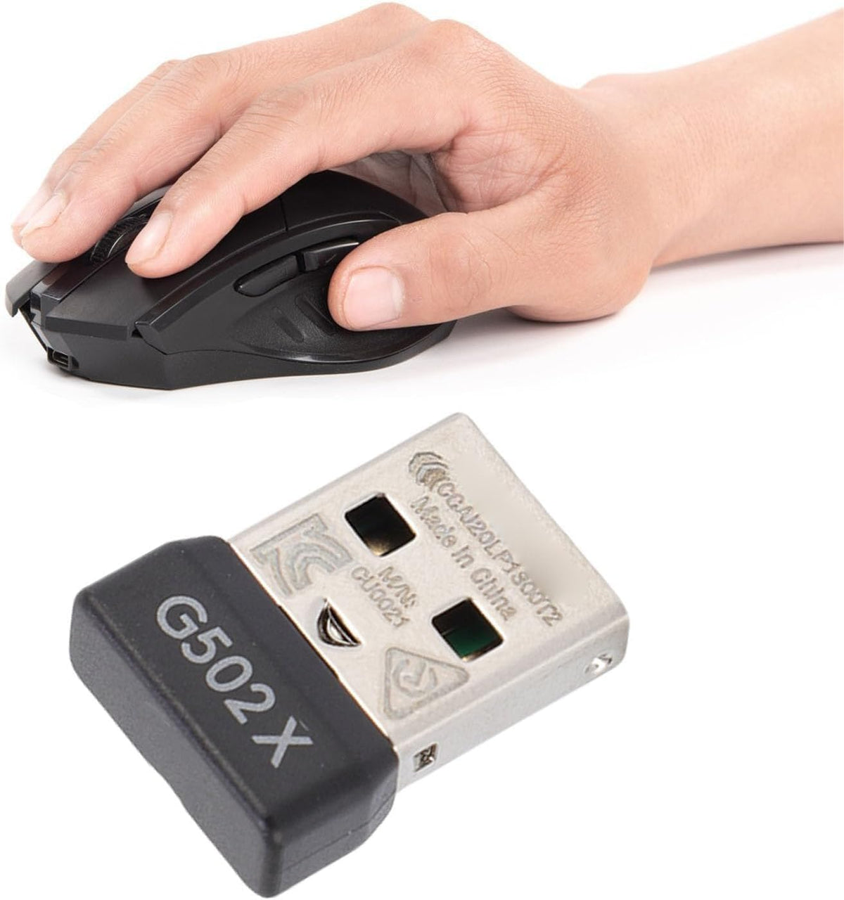 Adaptador de Receptor USB Logitech G502X y G502X Plus Lightspeed inalámbrico