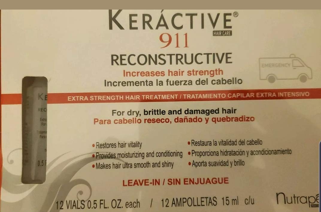 Ampolletas Nutrapel Keractive 12 Piezas