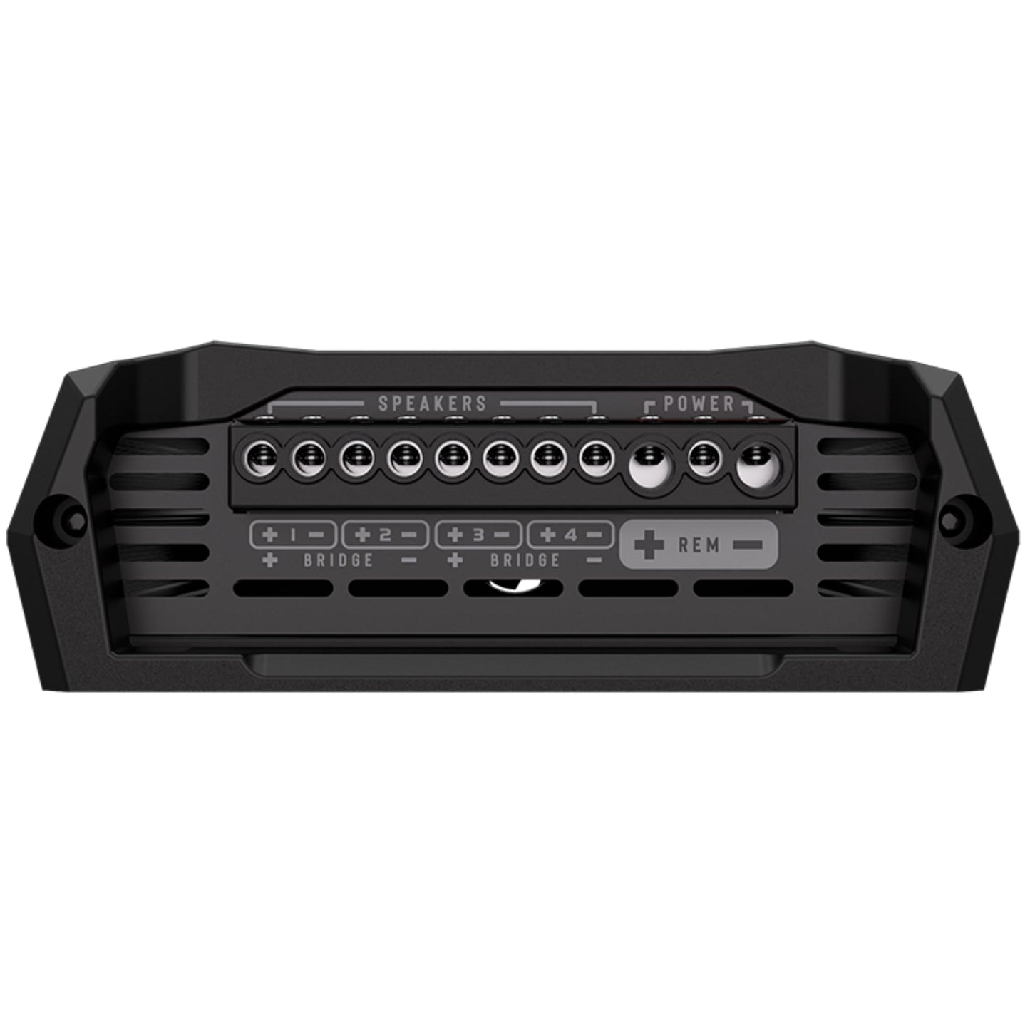 Amplificador Digital de Audio Stetsom Bravo HQ 800.4 Multicanal para Coche 2 Ohmios Estables 800 Vatios RMS
