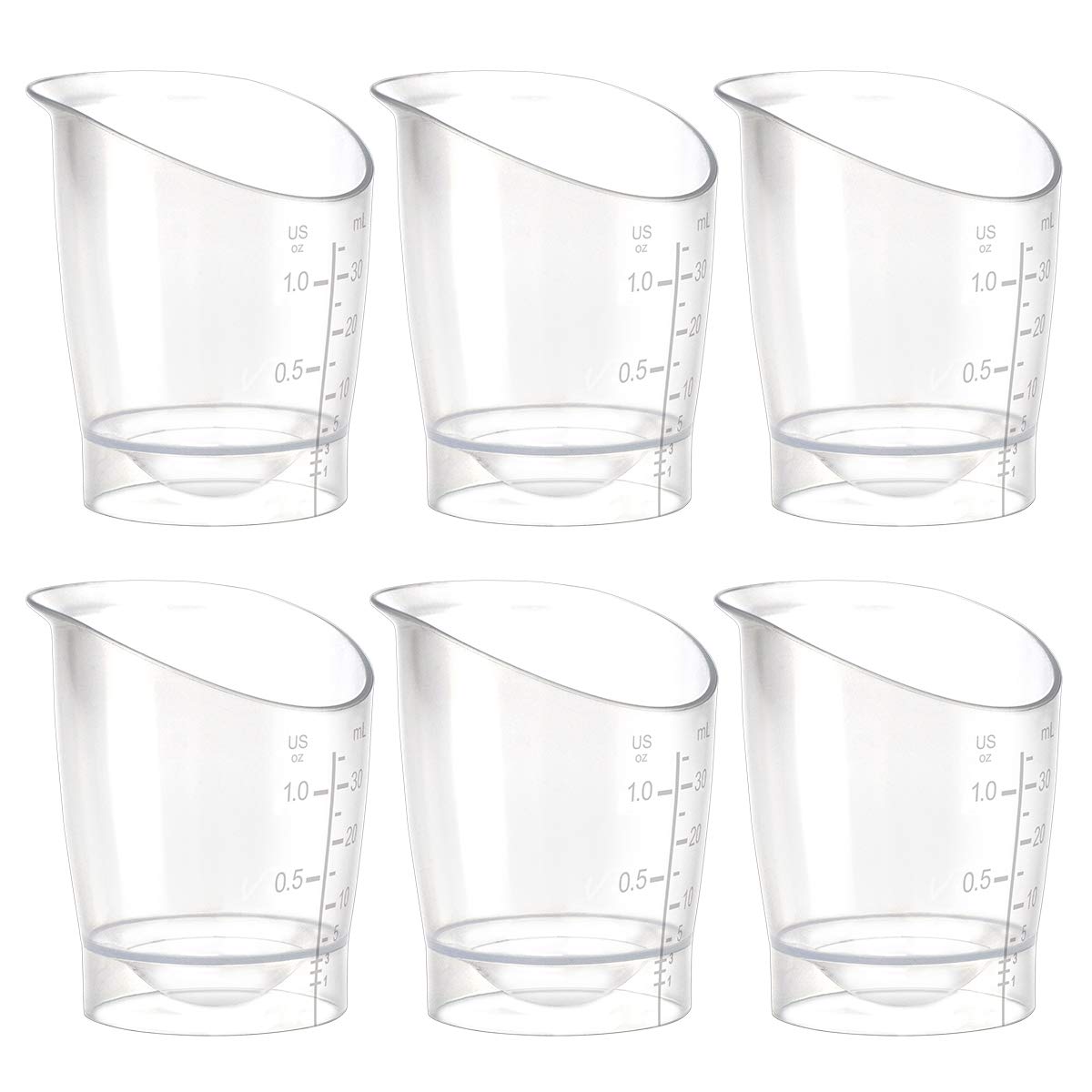Vaso de Alimentación para Bebé Maymom, Reutilizable y Desechable para Alimentación Infantil a Corto Plazo, Recolección de Primera Leche, 1 oz, 6 unidades