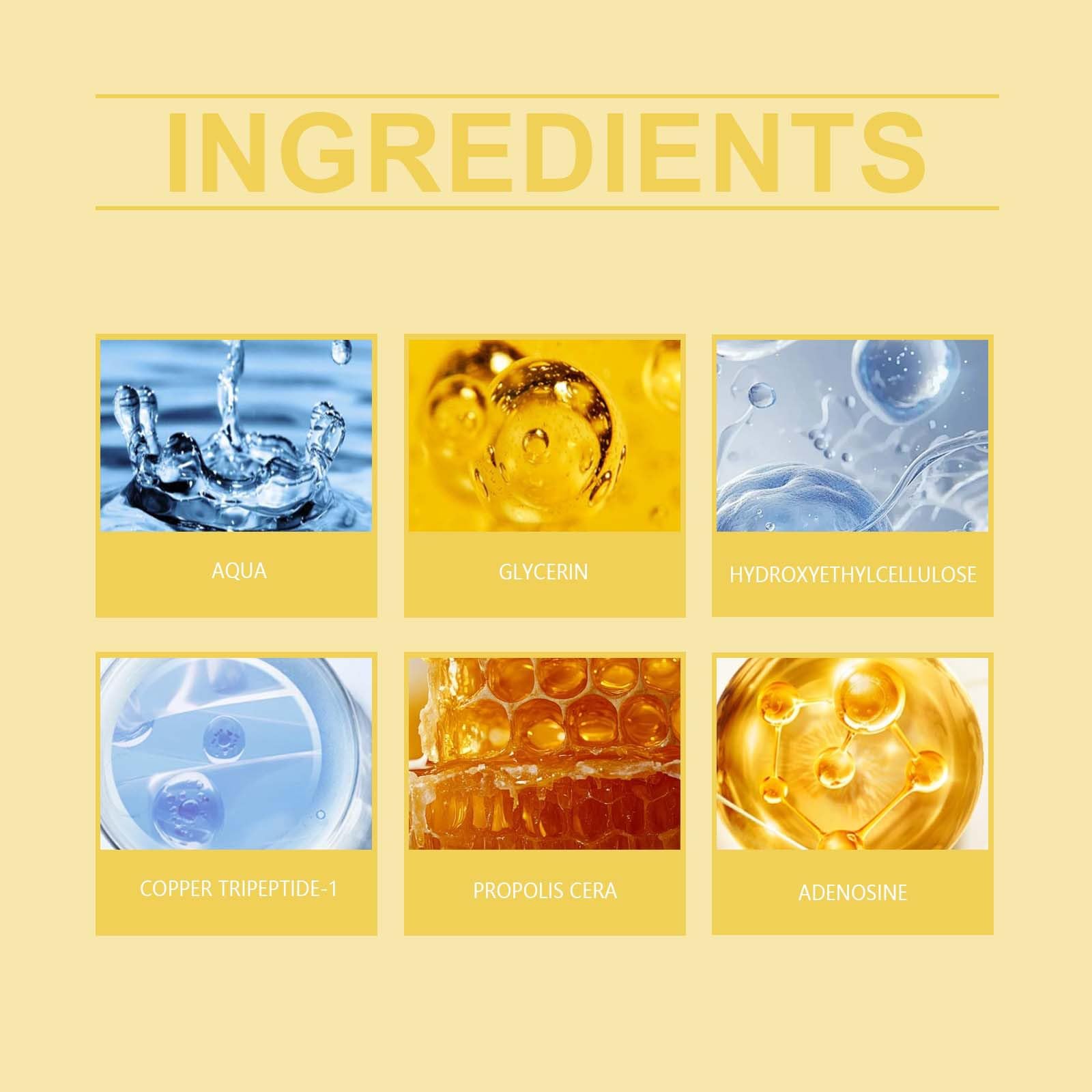 Peptide Propolis Serum,Peptide Propolis Serum Wrinkles Fine Lines Aging Skin, Anti-Aging Face Serum with Peptide Threads to Minimize Wrinkles and Improve Firmness (2PCS)