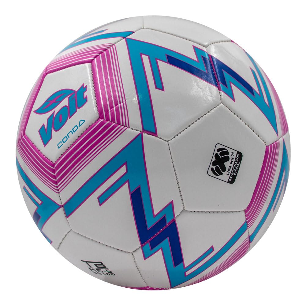 Balón de Fútbol Soccer Voit Zonda S100 Azul Rojo Verde