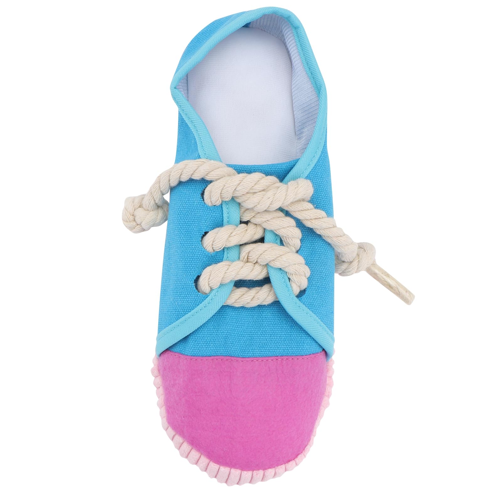 Kisangel 1 Pc Zapatillas de Mascotas de Juguete Zapatos de Perro de Juguete Juguetes para Masticar Mascotas Juguetes para Perros pequeños Juguete Creativo para Perros Juguete para Perros
