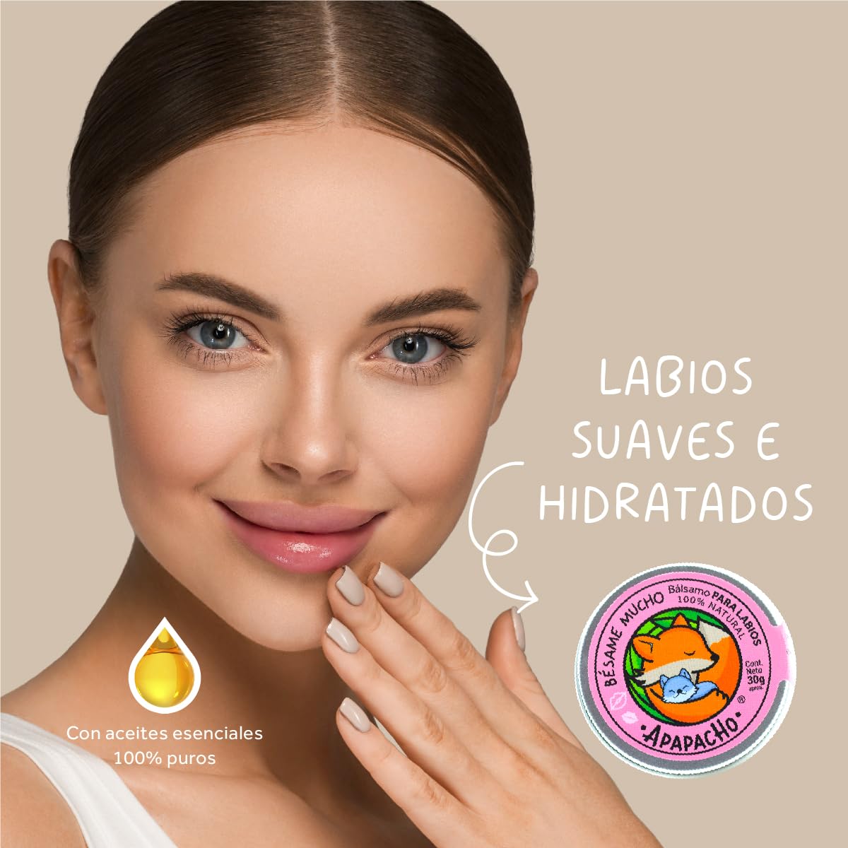 Apapacho Bálsamos - Costalito (6 mini bálsamos de 10gr c/u)