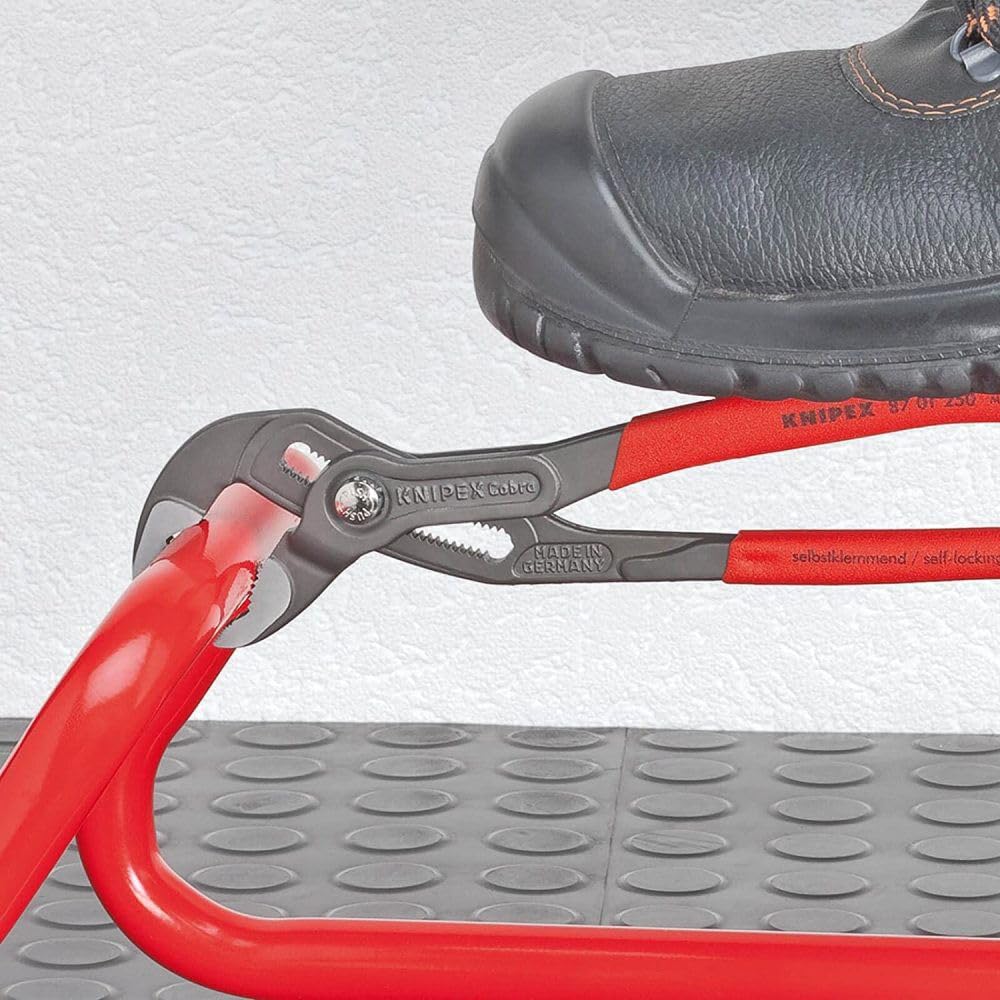 Knipex, 87 01 180, 7-1/4 pulgadas cuchillo Cobra bomba de agua, agarre de plástico