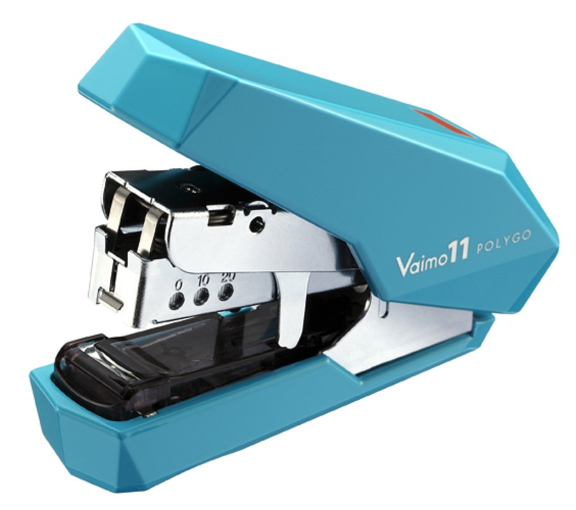 Grapadora Max Bimo 11SFLK Azul de 40 Hojas y 50 Cargas