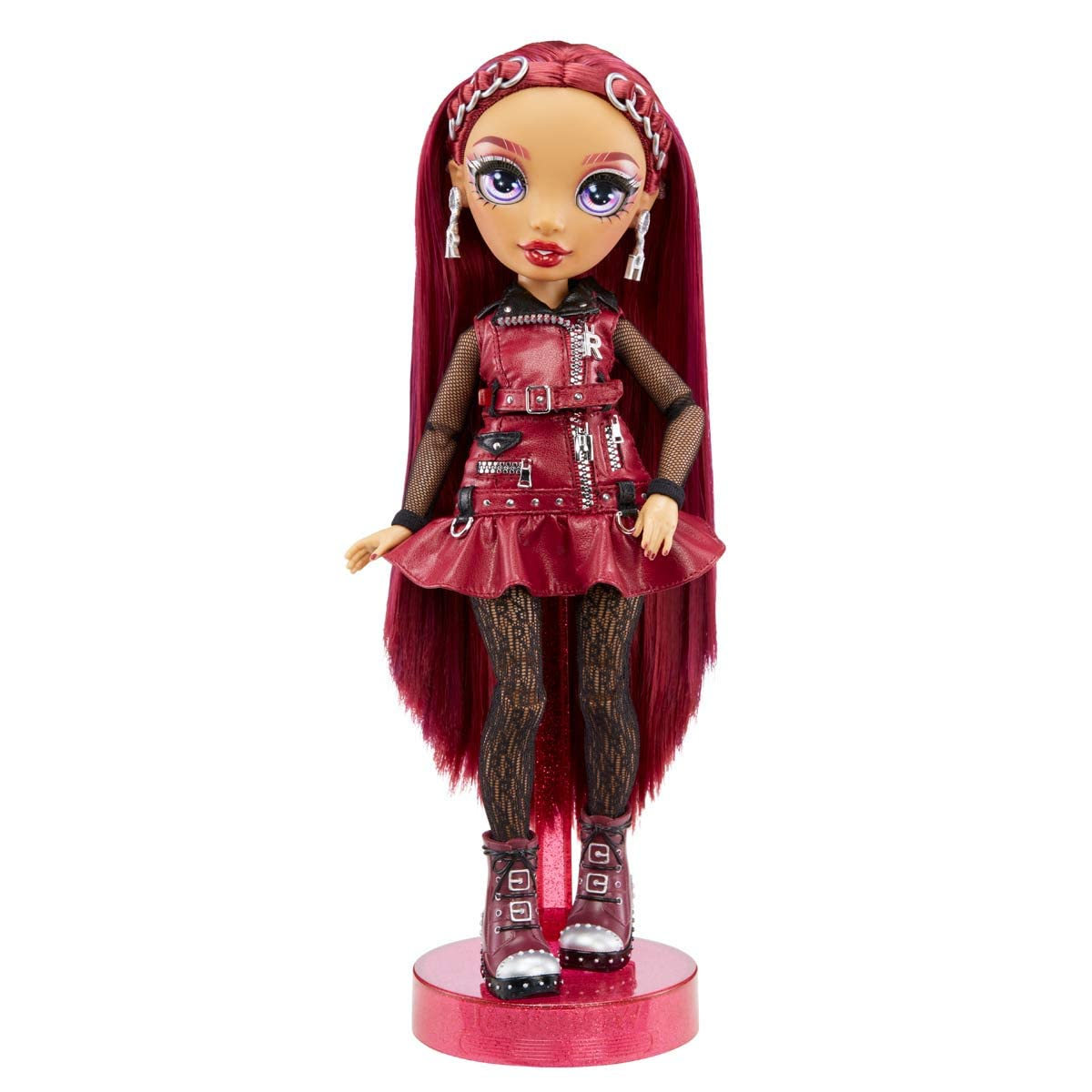 Muñeca de Moda Rainbow High Mila Berrymore Rojo Burdeos Coleccionable para Niños