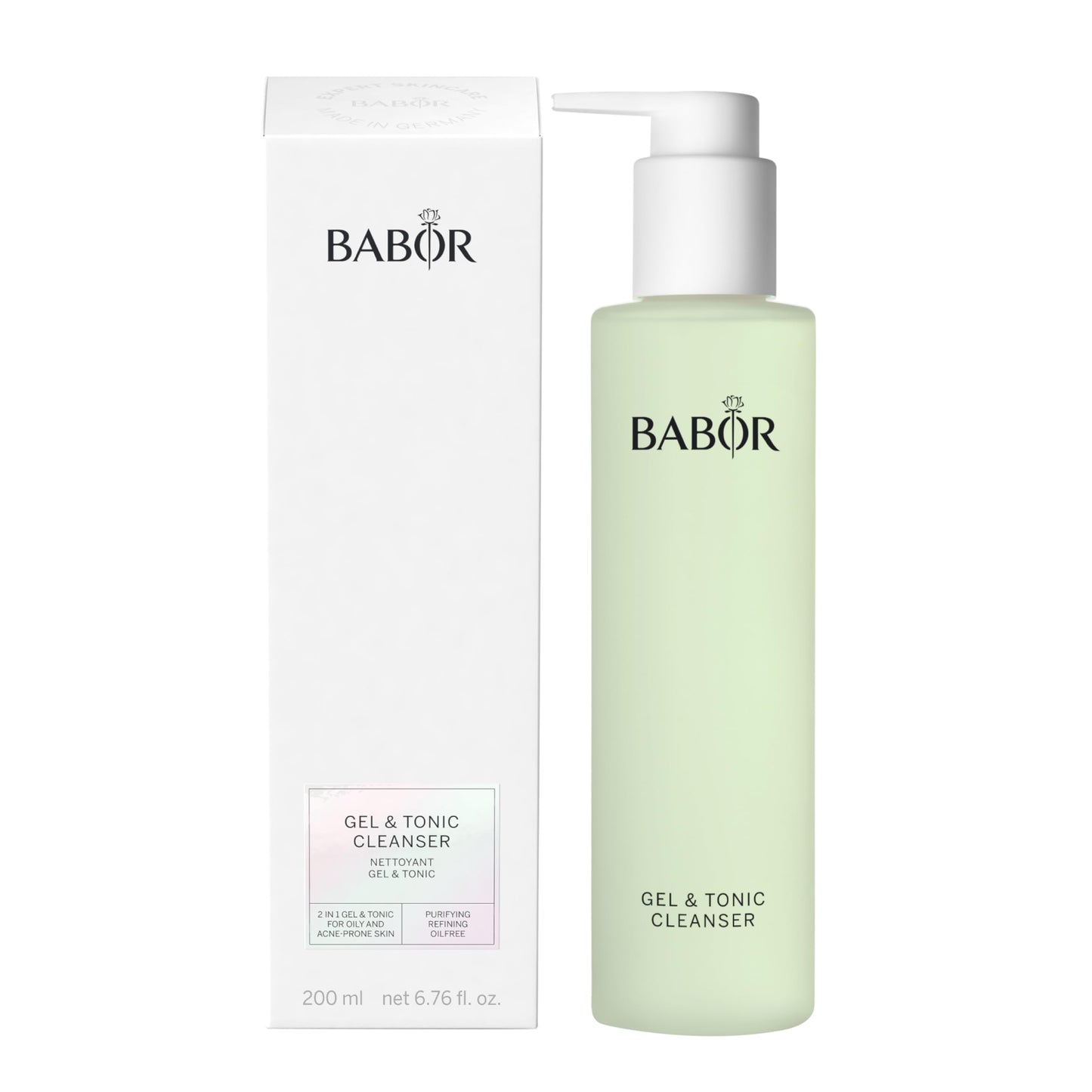 Gel & Tonic Cleanser Gel limpiador facial y tónico — Control de grasa y textura refinada para piel mixta y grasa