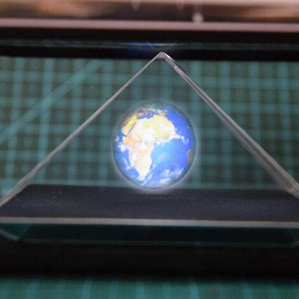 Proyector de Holograma 3D para Smartphone, Soportes de proyector 3D, pirámide de 360 Grados, para Cualquier Smartphone móvil de 3.5 a 6 Pulgadas, Holograma (Cilindro)