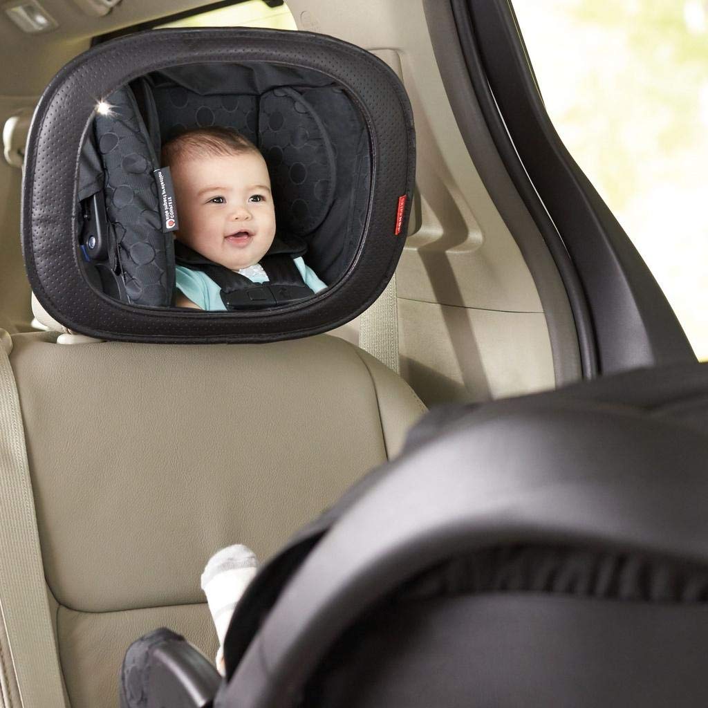 Skip Hop Espejo de coche para bebé negro