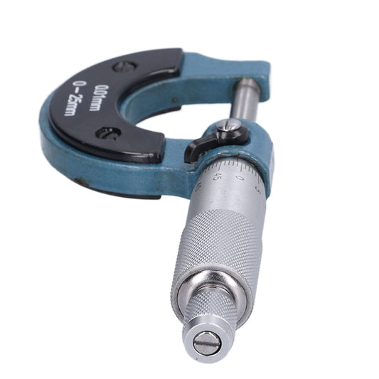 Micrómetro Herramienta de Medición de Espesor Acero Inoxidable Portátil Precisión 0,01 mm para Equipos de Maquinaria