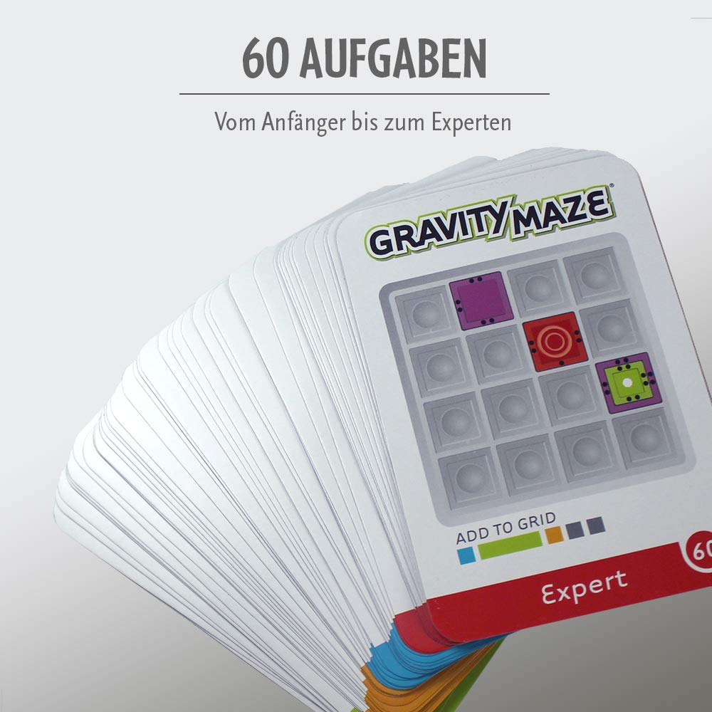 Juego de Lógica Ravensburger ThinkFun Multicolor Gravity Maze para Niños Edad 8+ Años
