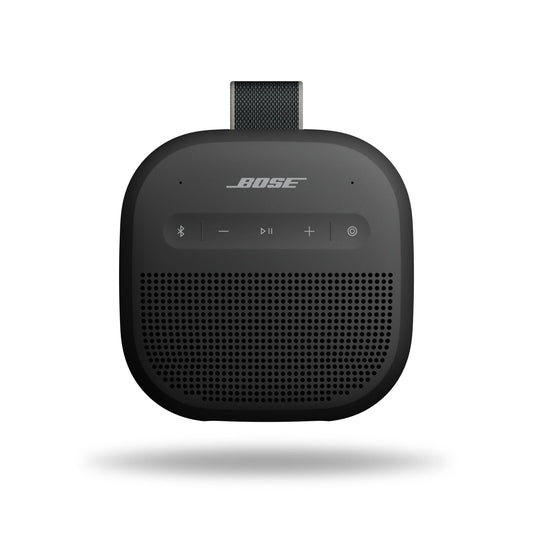 Bose New SoundLink - Altavoz Bluetooth Micro portátil, Altavoz inalámbrico para Exteriores, hasta 12 Horas de duración de la batería, Impermeable y a Prueba de Polvo, Color Negro