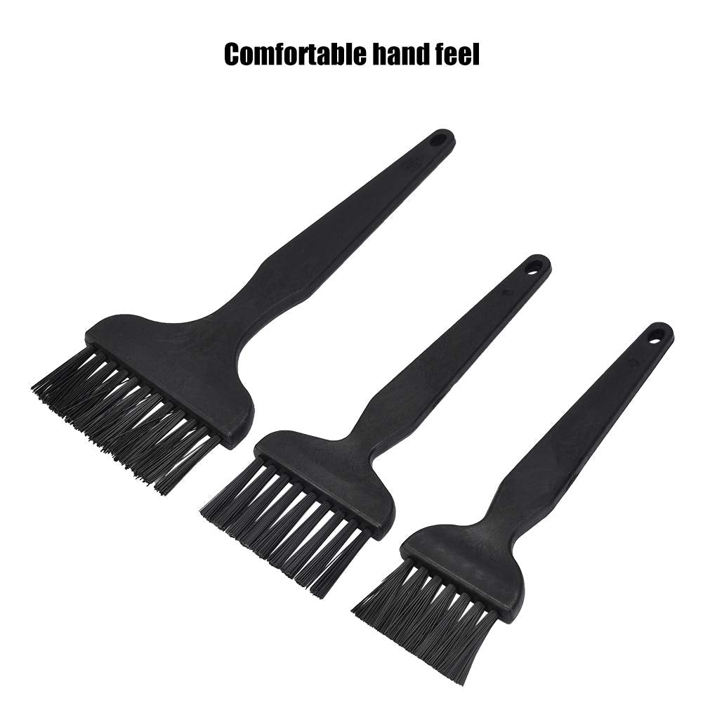 Mugast 8PCS Juego de cepillos de Limpieza de Polvo para el Mantenimiento de la Placa Base, Cepillo antiestático Cepillo de Mango en Punta, Cepillo de Placa PCB