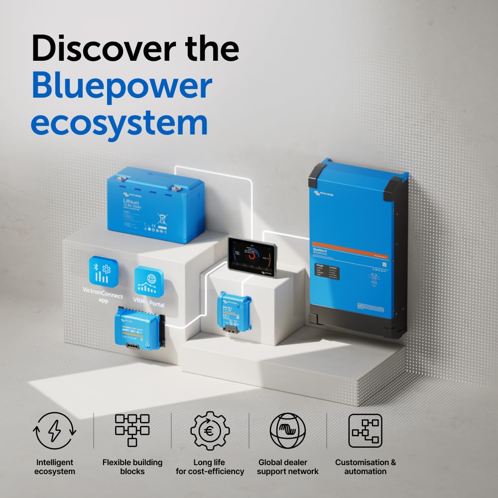 Monitor de Batería Victron Energy Bluetooth 6.5V-70V 300 Amperios