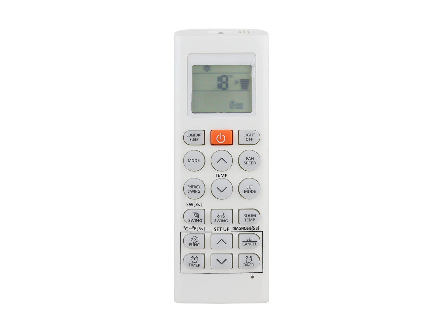 CONTROL EXPERT Control Remoto Compatible con LG minisplit Aire Acondicionado Inverter Clima
