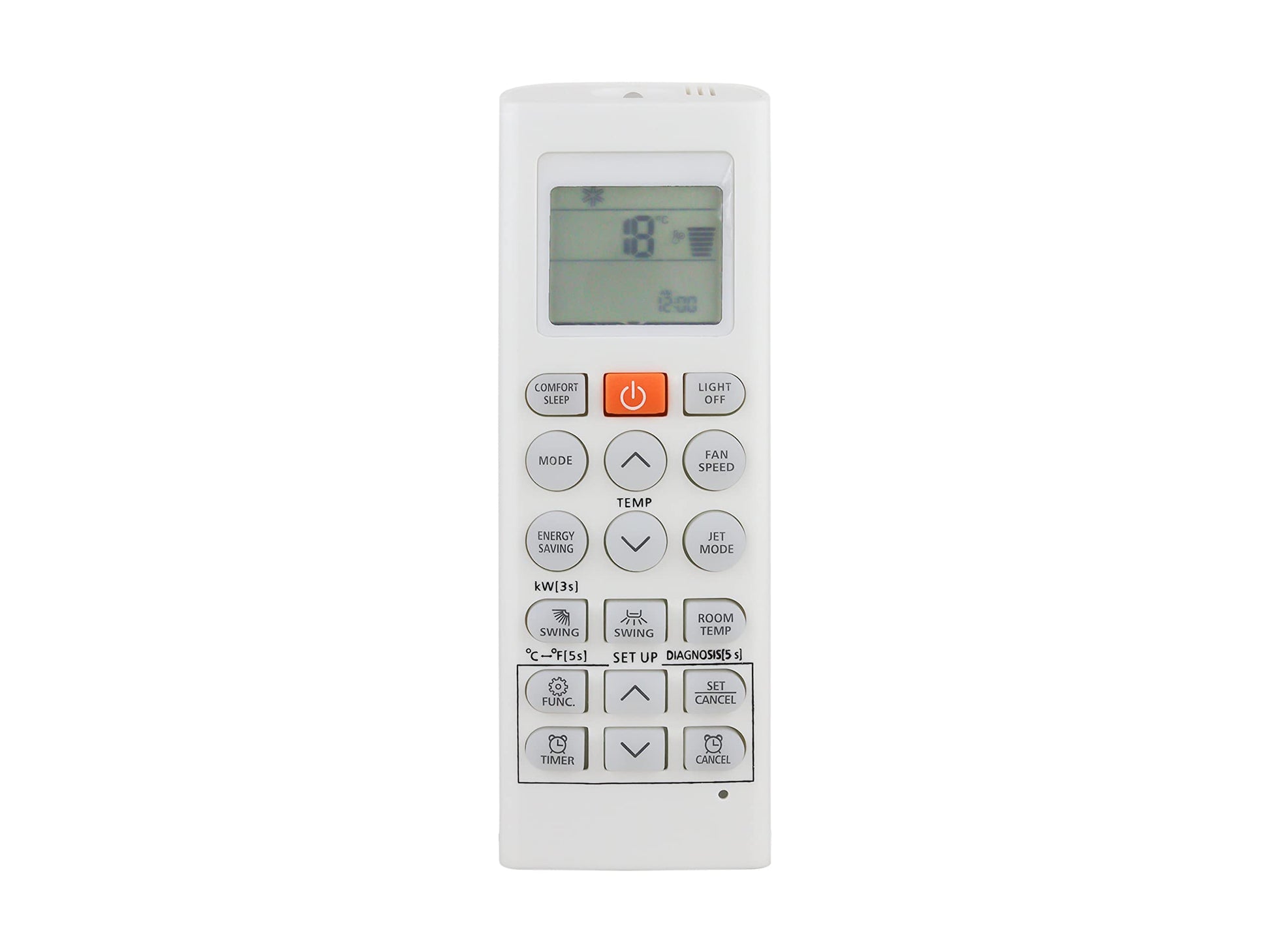 CONTROL EXPERT Control Remoto Compatible con LG minisplit Aire Acondicionado Inverter Clima
