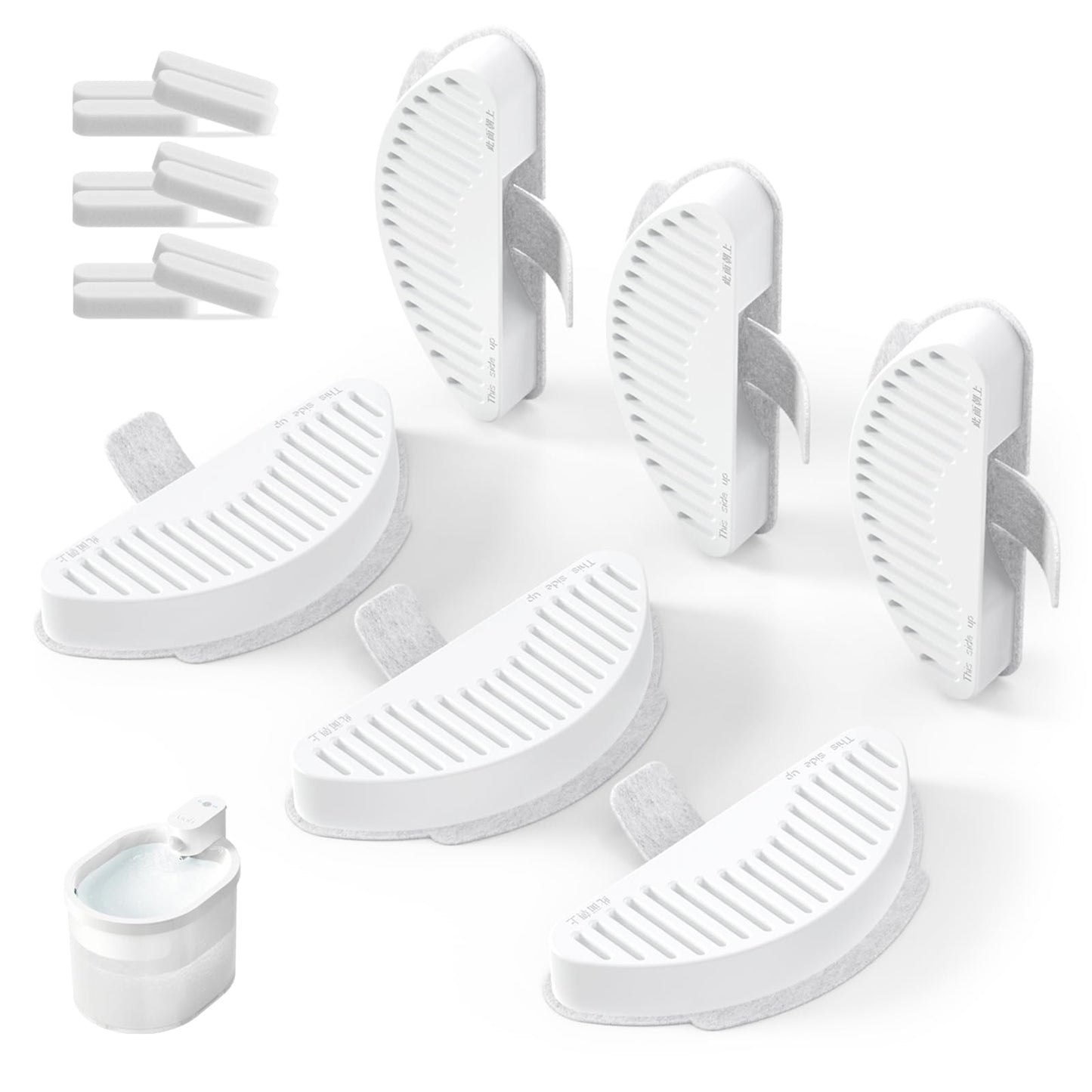 Filtros de Repuesto y Esponjas uahpet para Fuente Automática para Mascotas