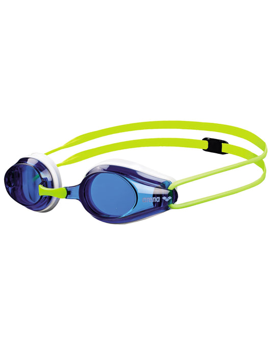 Arena Goggles Natación Tracks Jr única, Azul/ Verde