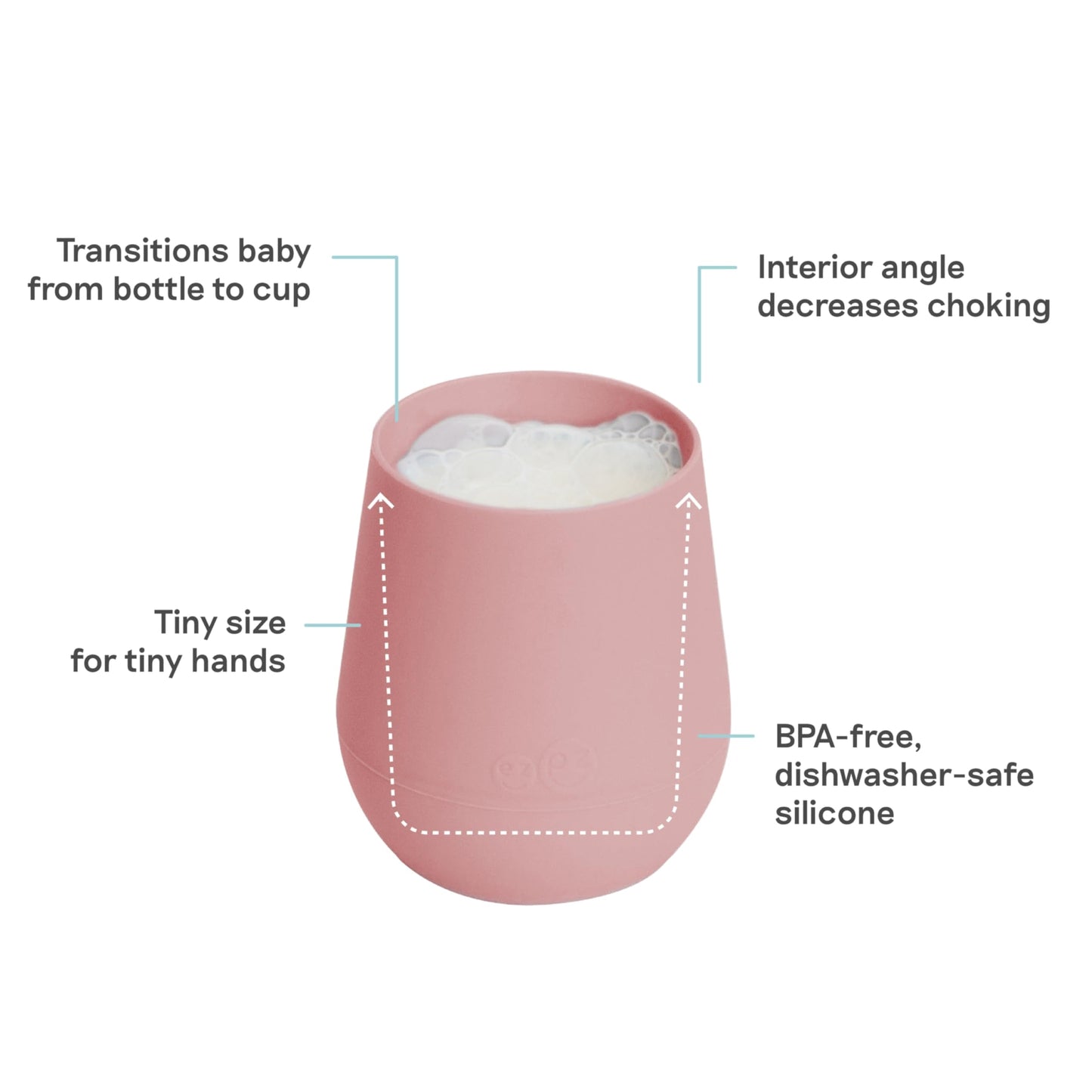 Vaso Entrenador 6 Meses para Bebé EZPZ Mini Vaso