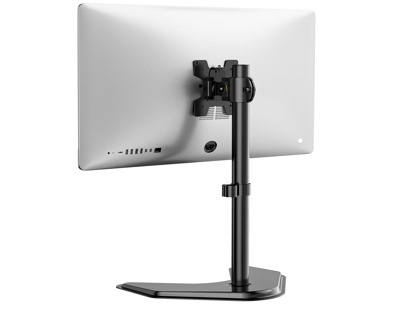Soporte para Monitor Individual WALI Negro con Base Ajustable de 13 a 32 Pulgadas para Escritorio