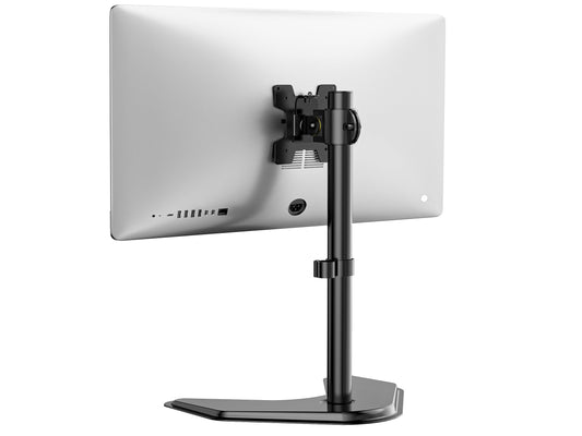 Soporte para Monitor Individual WALI Negro con Base Ajustable de 13 a 32 Pulgadas para Escritorio