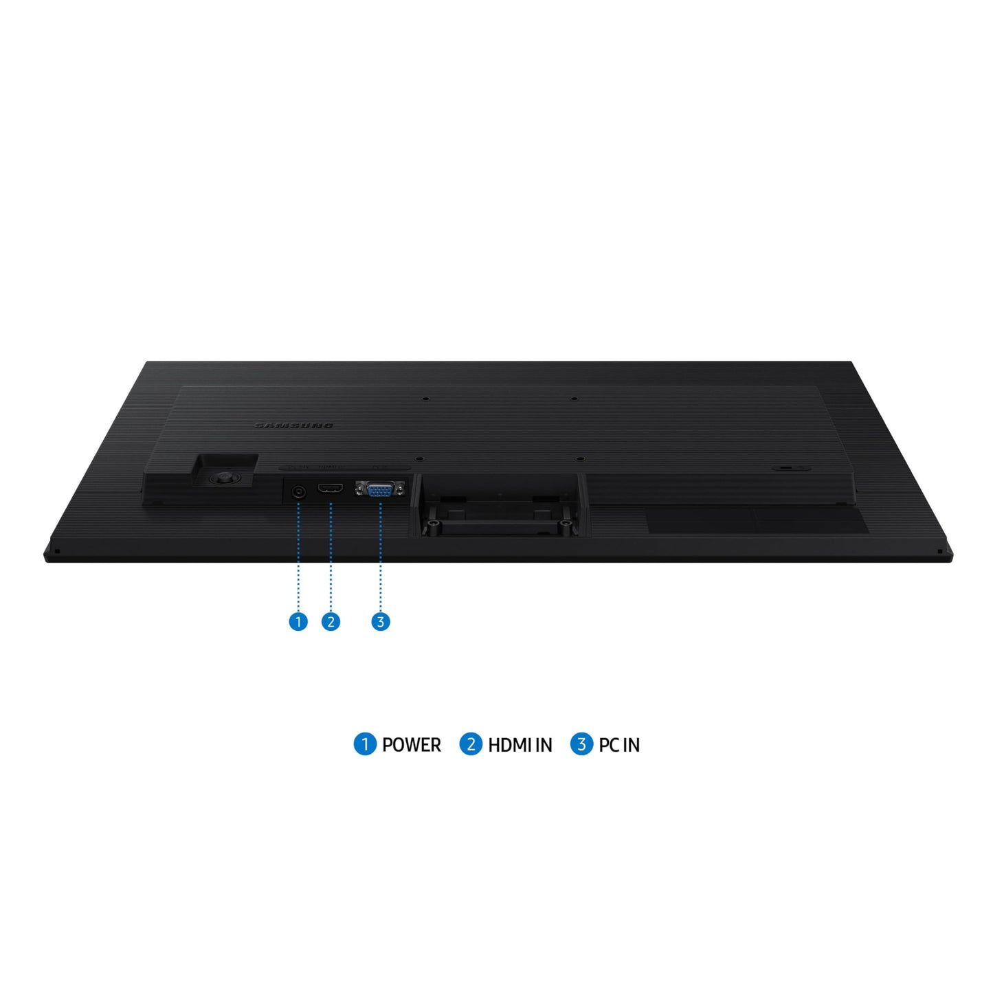 SAMSUNG Monitor Esencial de 24 Pulgadas (S30GD) con Panel IPS y Soporte Solo inclinación, frecuencia de actualización de 100 Hz, diseño ergonómico, Cuidado Ocular avanzado, Modo de Juego,