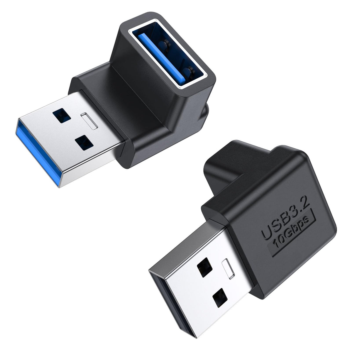Adaptador USB 3.1 Mogood 90 Grados Ascendente y Descendente 10 Gbps
