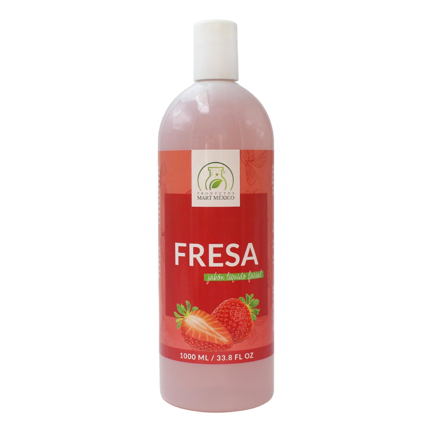 Jabón Facial De Fresa Piel Normal Mixta 1 Litro Productos Mart Mexico