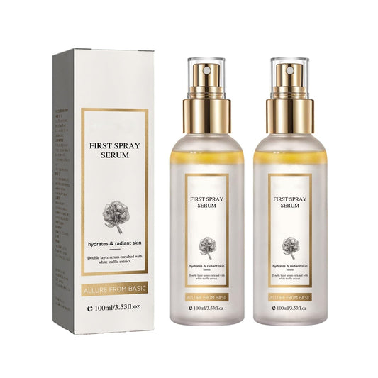 White Truffle's First Mist Serum, Vegan Skin Care, White Truffle Hydrating Facial Mist, Glowing Skin Serum, All-in-One Treatment, (Size : 2 Count (Pack of 2))