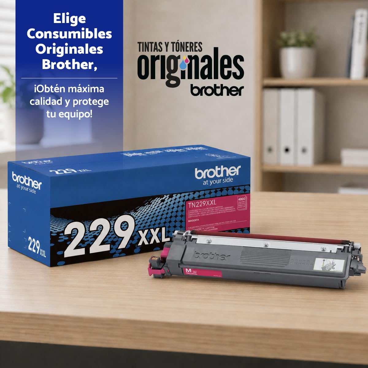 Tóner Brother Magenta de Súper Alto Rendimiento