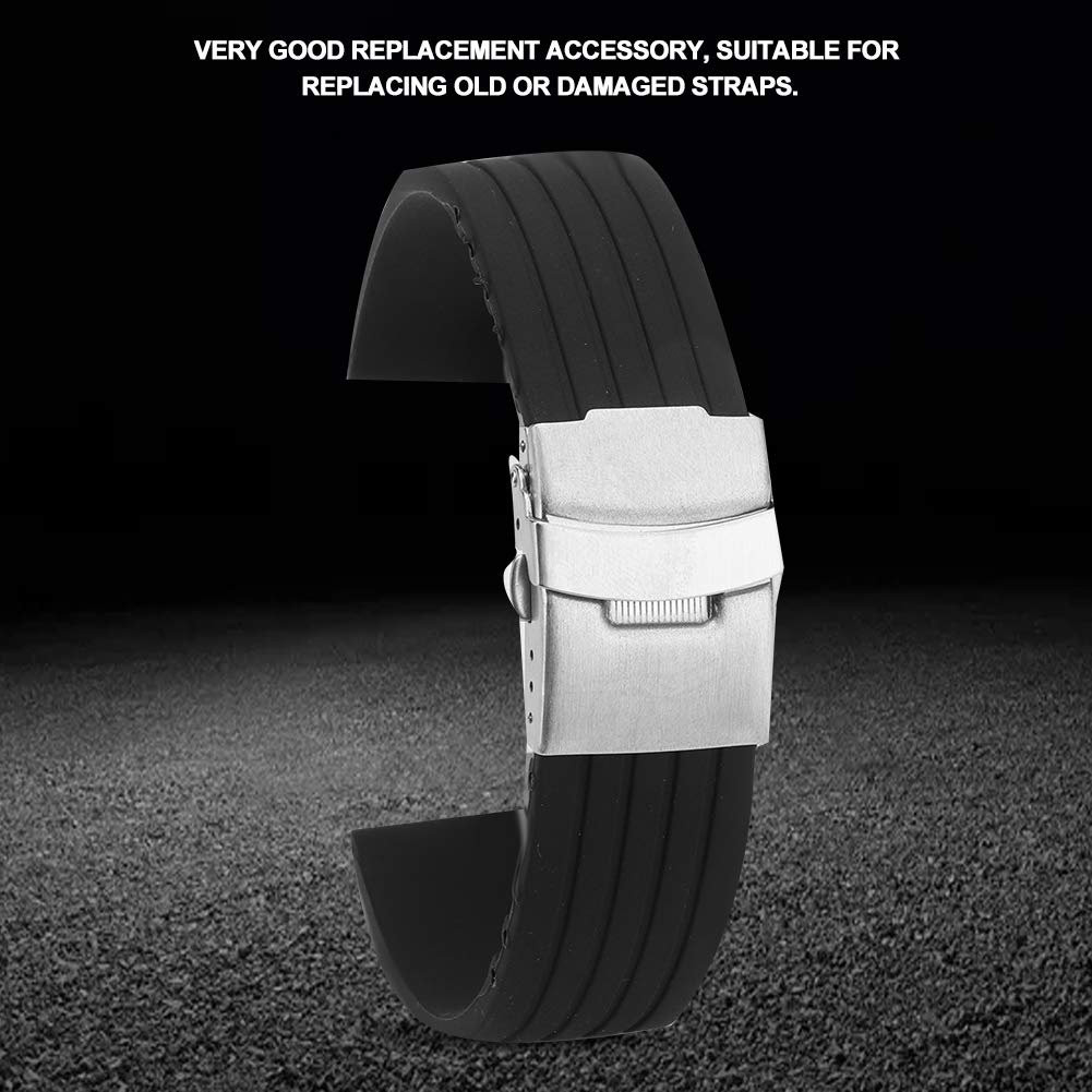 Banda de Reloj Pbzydu Silicona Ajustable Universal 18mm