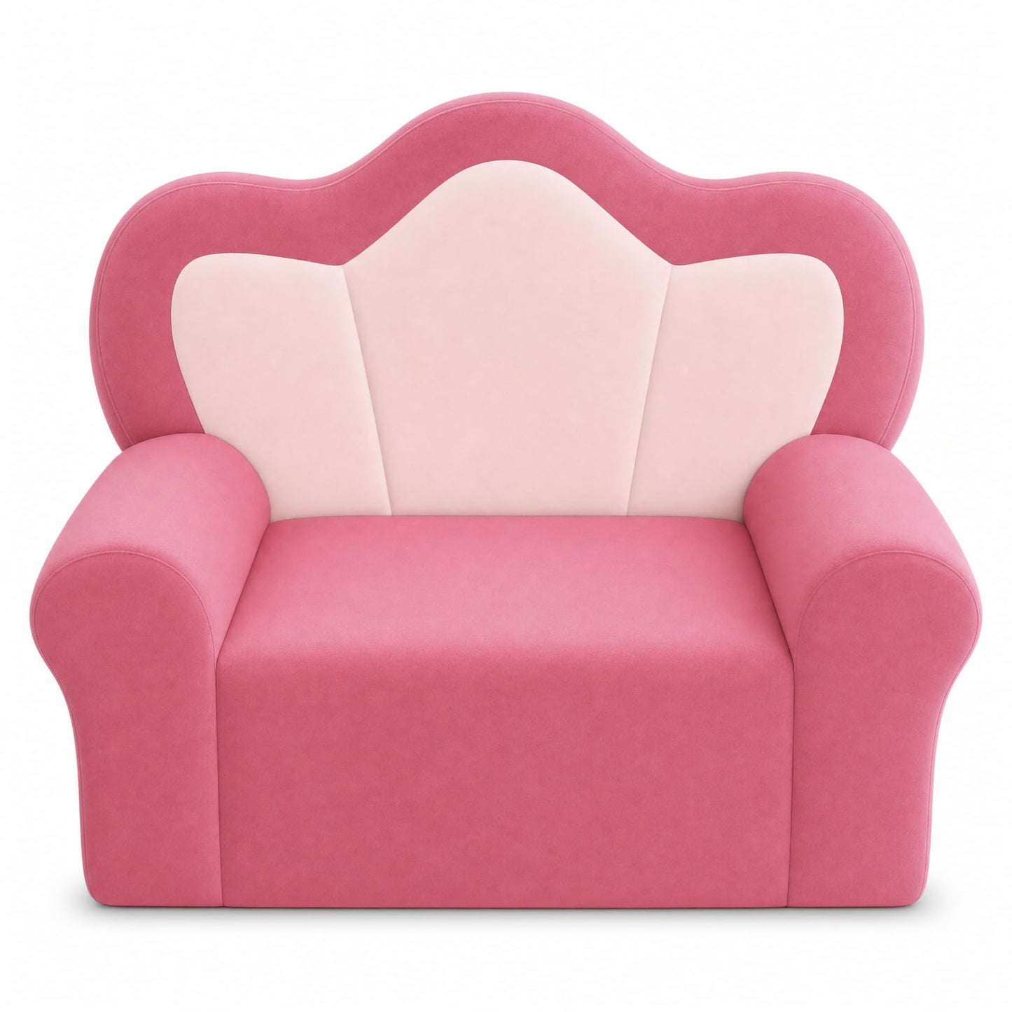 BumbleBabe Cómoda silla, sillón cómodo (corona rosa)