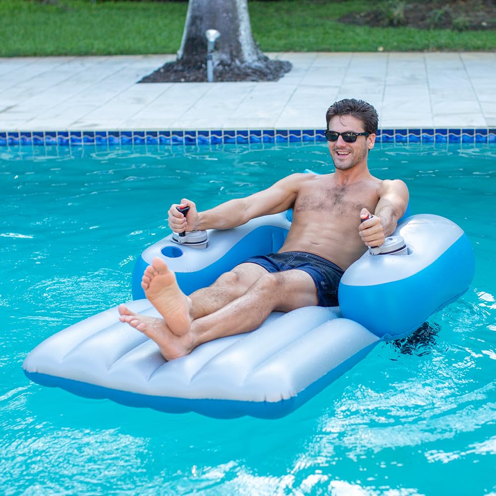 Tumbona Motorizada Poolcandy Splash Runner para Piscina