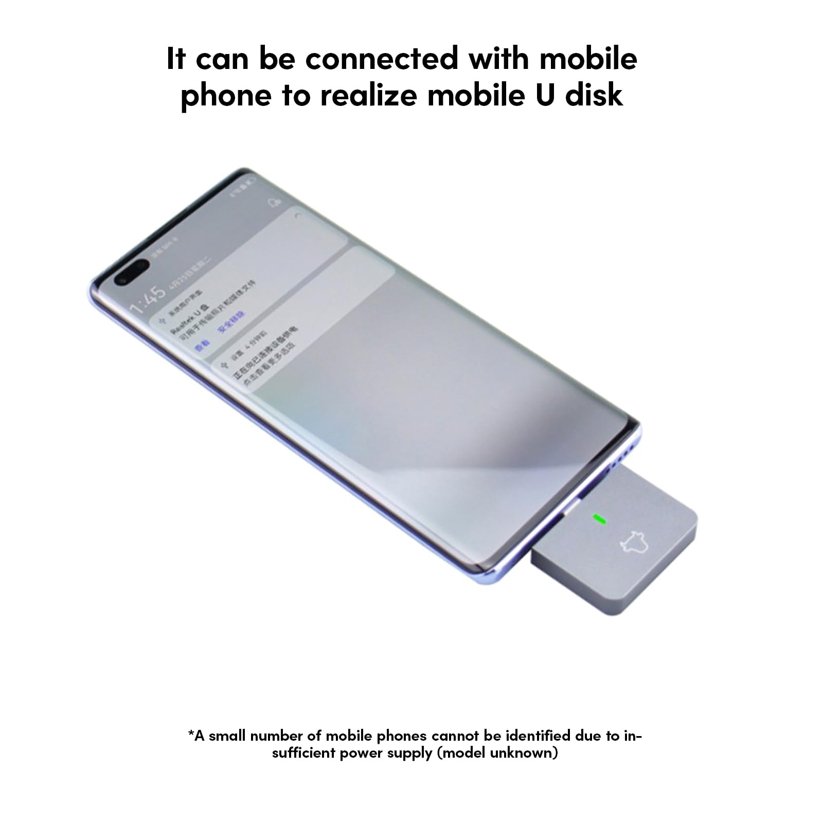 Caralin NVMe 2230 - Caja de almacenamiento SSD Adaptador USB C de 10 Gbps, transferencia rápida de datos compatible con PCIe SSD no necesita driver, aproximadamente 4 x 4 x 0,8 cm, como muestra la