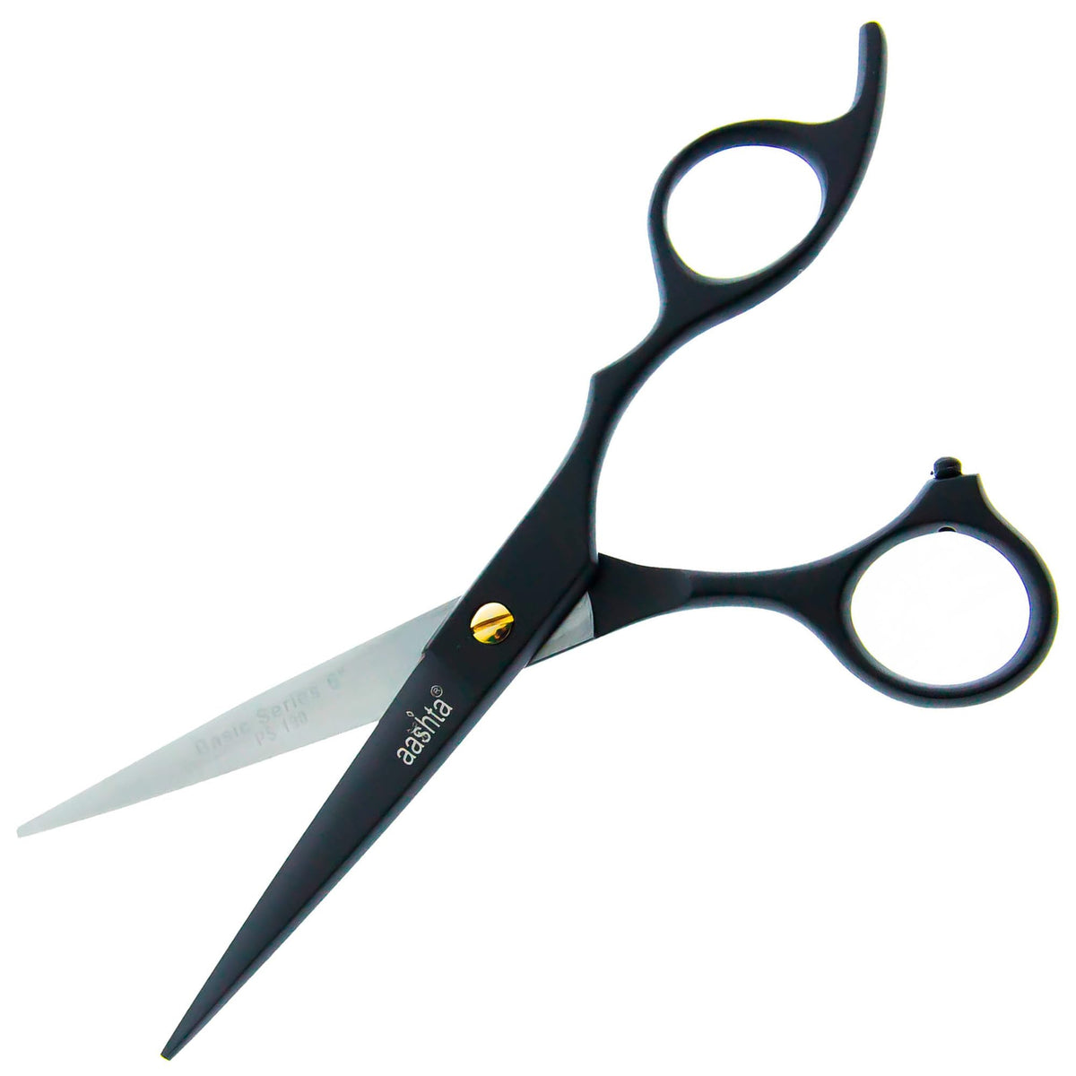 Estuche De Tijeras Para Estilista Barber Peluquero Aashta 6" (Negro)