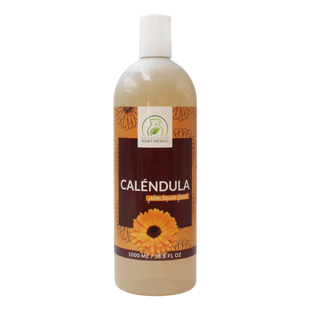 Jabón Facial De Caléndula Limpieza Profunda Productos Mart Mexico 1 Litro