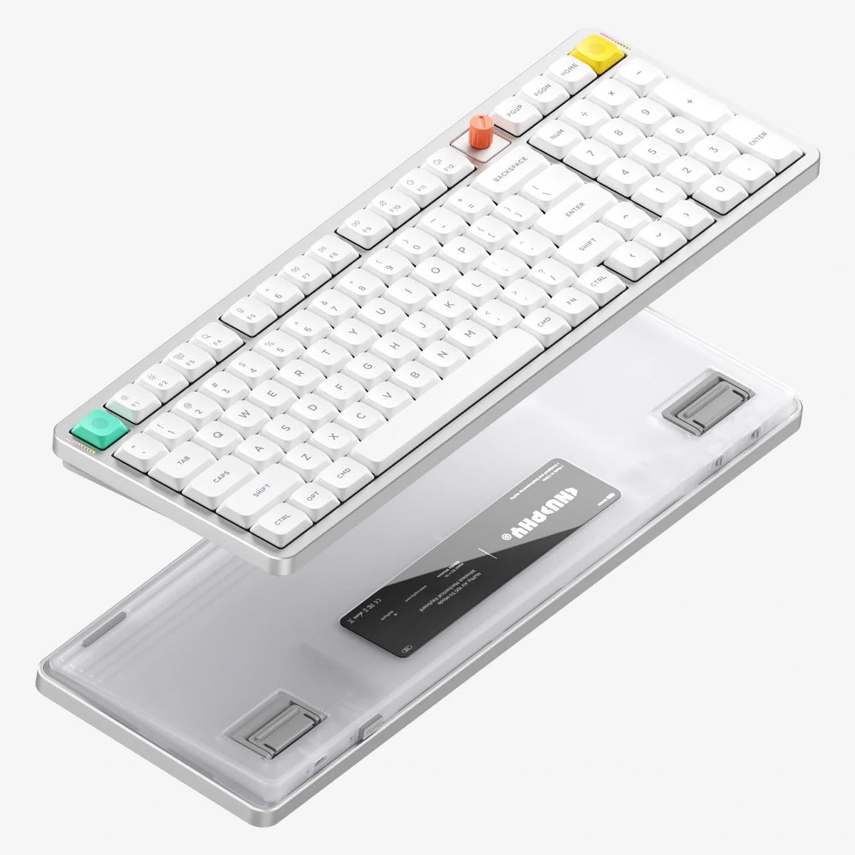 Teclado Mecánico Inalámbrico nuphy Air100 V3 con Perilla Multifuncional