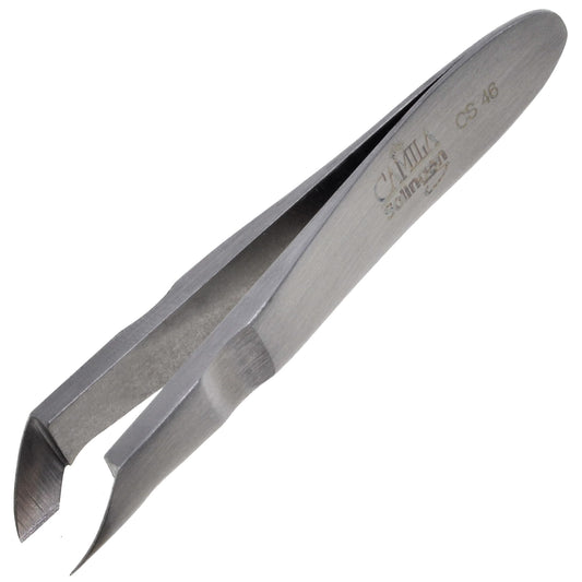 Camila Solingen CS46 - Removedor de cutículas de acero inoxidable pulido a mano para hombres y mujeres, herramientas de manicura y pedicura para el cuidado de uñas, fabricado en Solingen, Alemania
