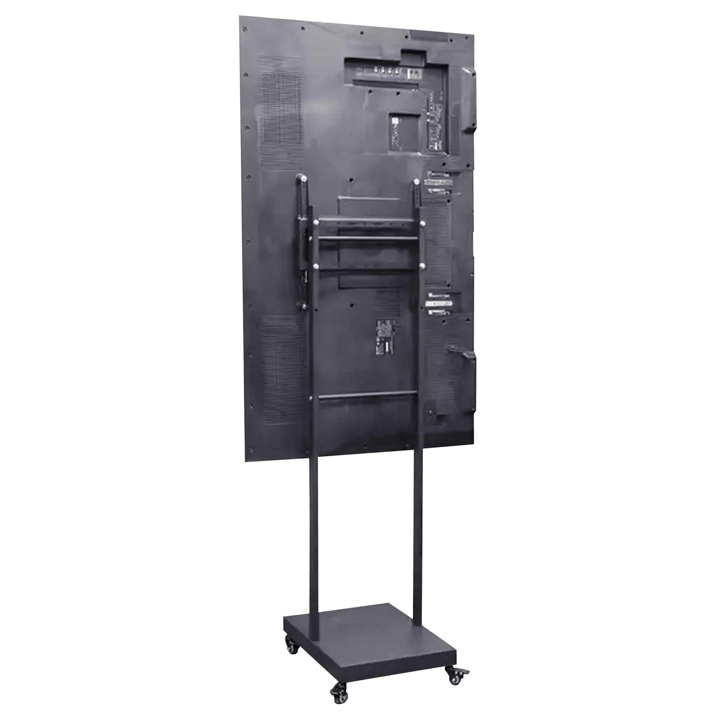 Lucky Owl Soporte de TV para Piso de 32 40 43 50 55 60 65 Pulgadas, Carga máxima 30kg, VESA de 400X400mm, Resistente Material Reforzado, con rueditas, Compatible con 99% de televisores.