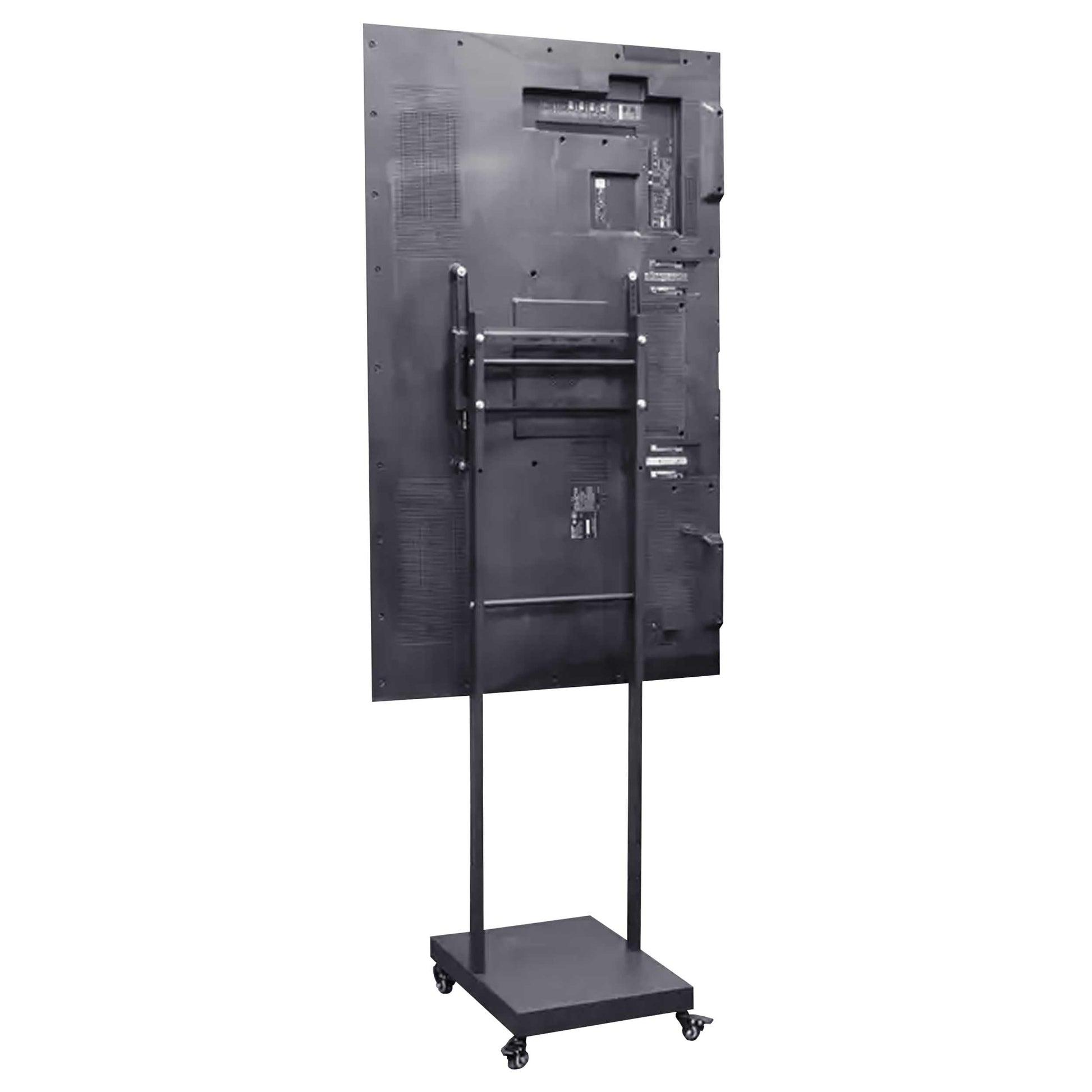 Lucky Owl Soporte de TV para Piso de 32 40 43 50 55 60 65 Pulgadas, Carga máxima 30kg, VESA de 400X400mm, Resistente Material Reforzado, con rueditas, Compatible con 99% de televisores.