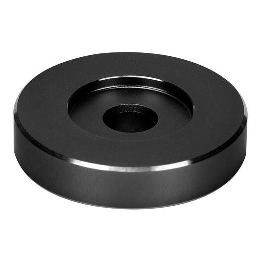 Adaptador para Tocadiscos de Aluminio Plateado Dorado Negro para Discos de Vinilo de 45 RPM