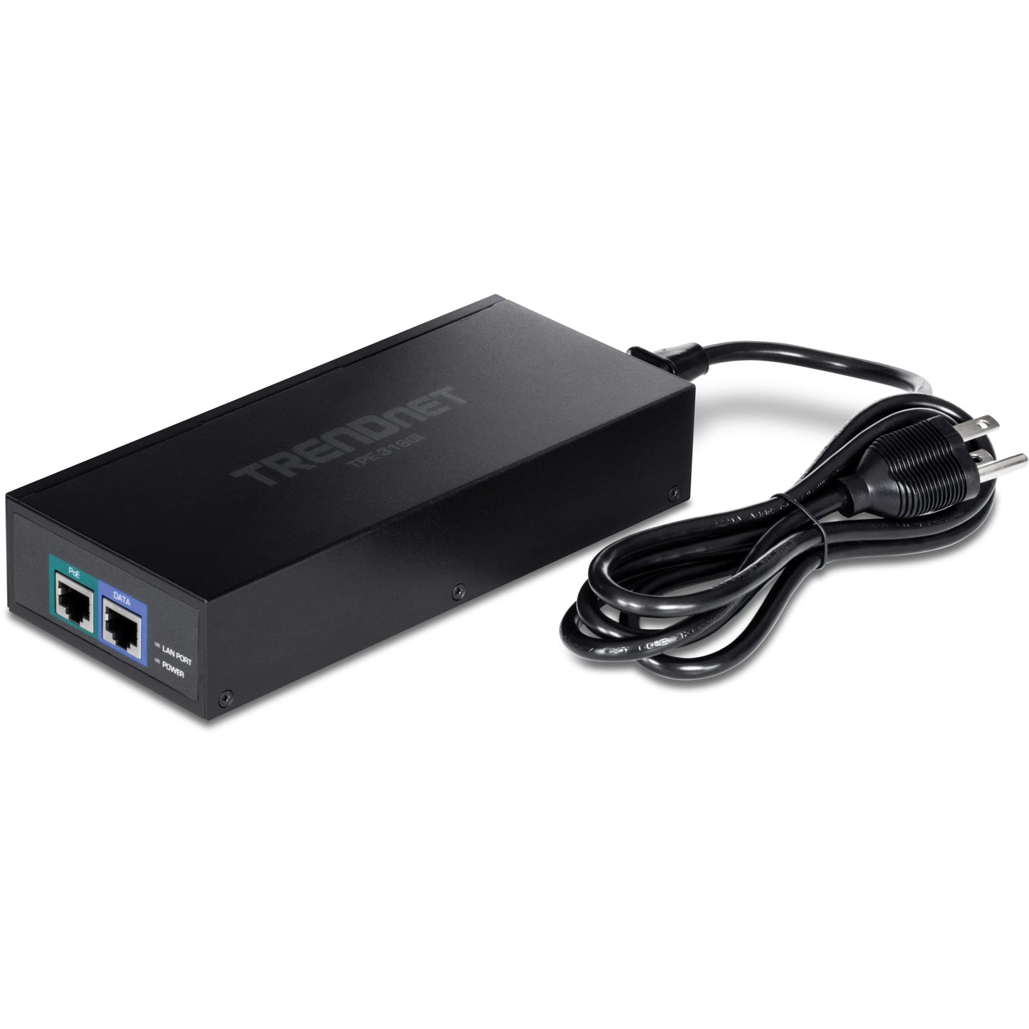 TRENDnet Inyector PoE+ 2.5G TPE-215GI, Convierte Puerto No PoE a PoE+ 2.5G, Fuente de Alimentación Integrada, Compatible 2.5GBASE-T