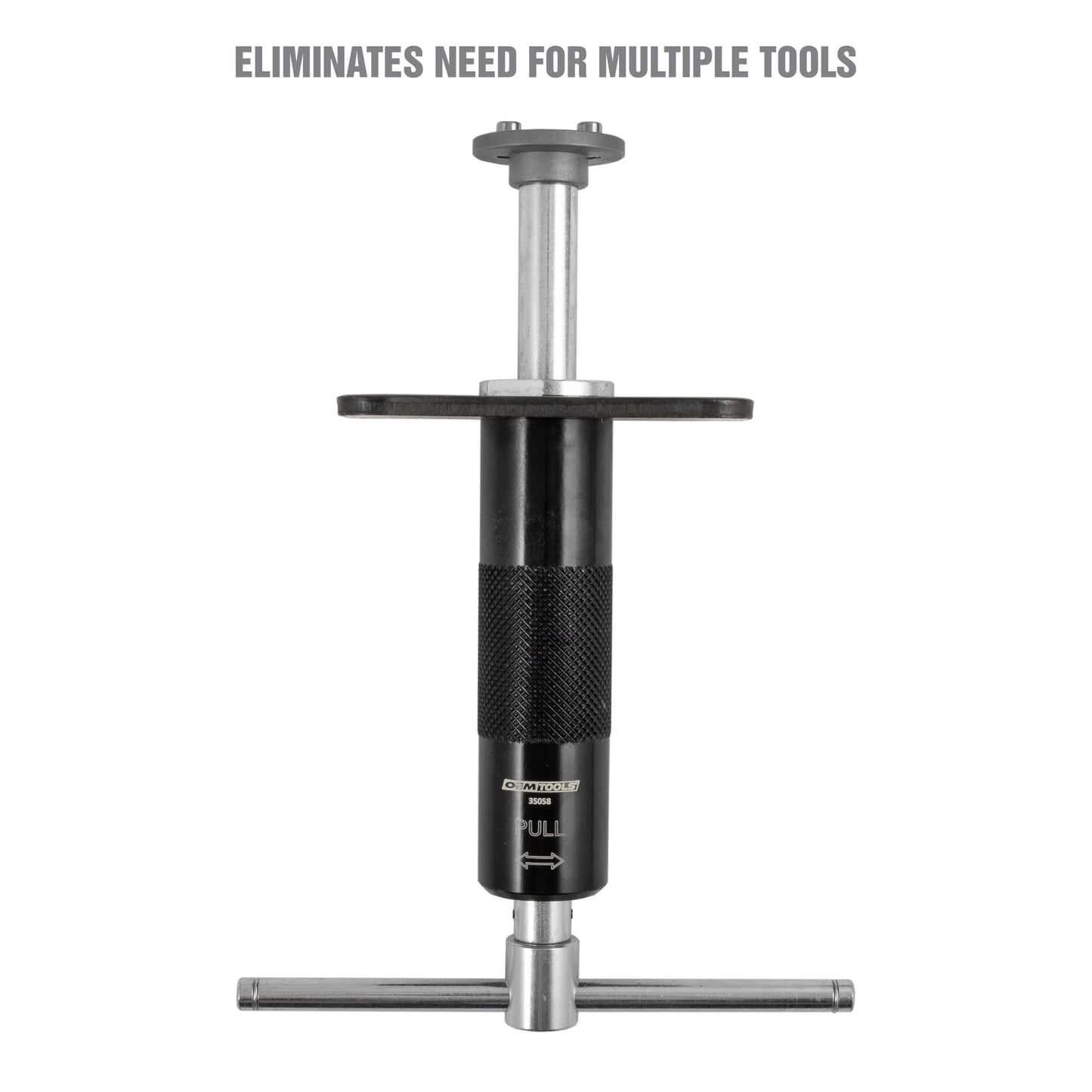 OEMTOOLS 35058 Herramienta de rebobinado de pistón de Pinza de Freno, Herramienta de Retroceso de Viento de Pinza de Freno Trasera Universal