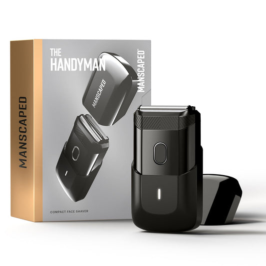 Afeitadora de Viaje MANSCAPED Aluminio Recargable Resistente al Agua para Hombre