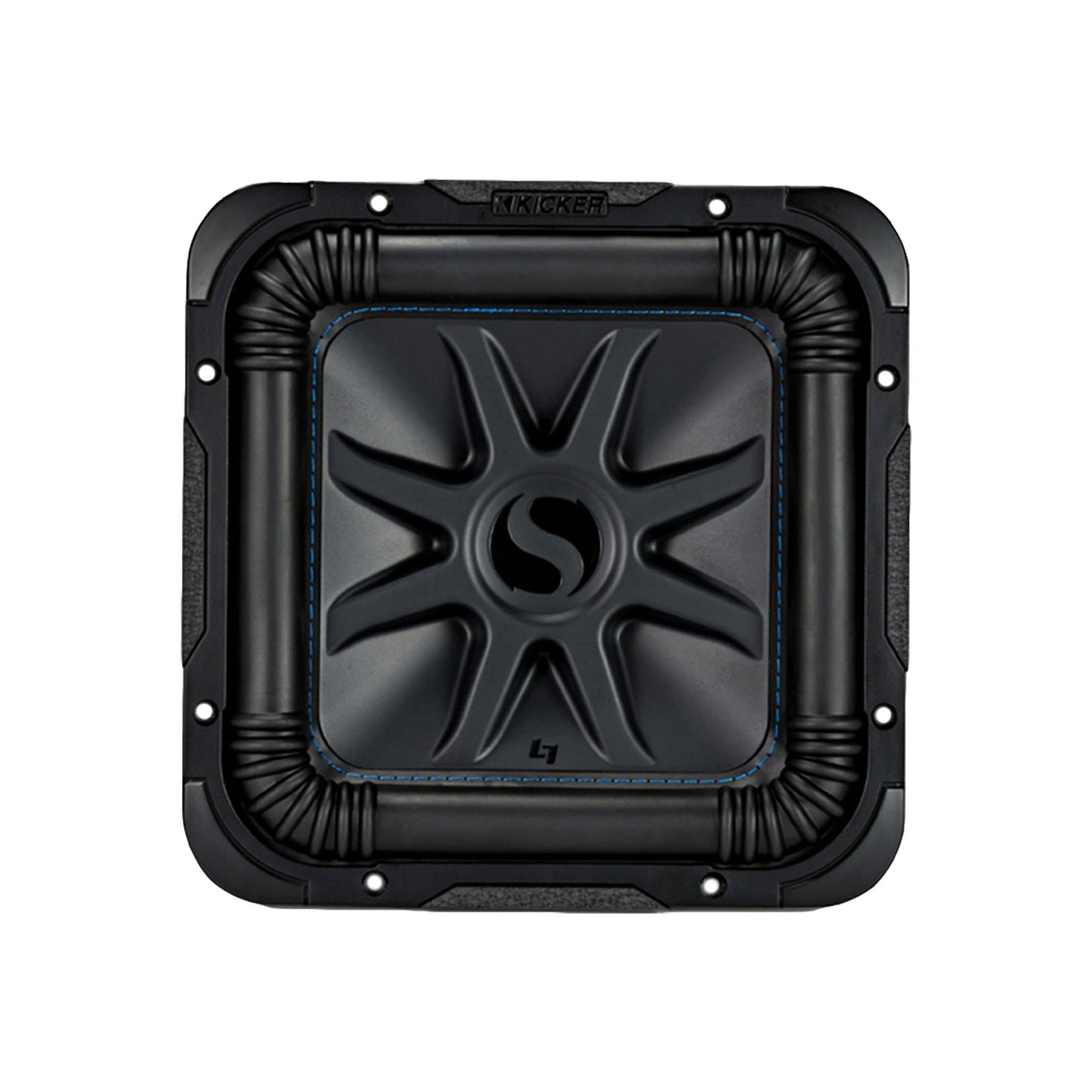 Kicker L7S Solo-Baric 10 Inch 1200 Watt 2 Ohm DVC Square Subwoofer | 44L7S102