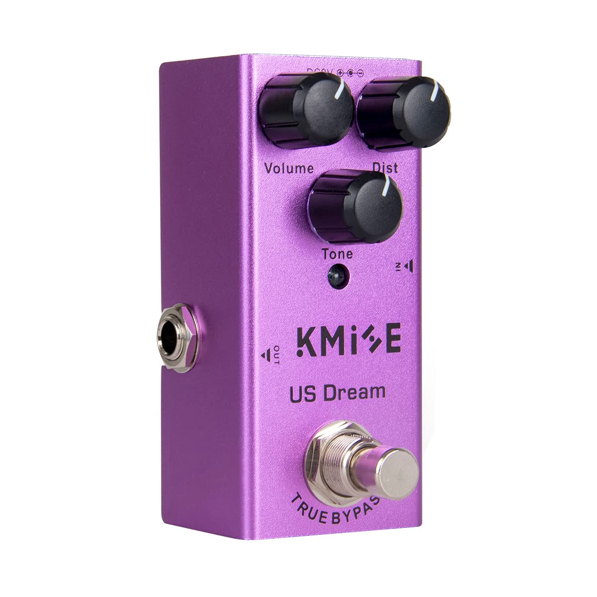 lotmusic Pedal de efectos de guitarra eléctrica Mini tipo único DC 9V True Bypass (US Dream)
