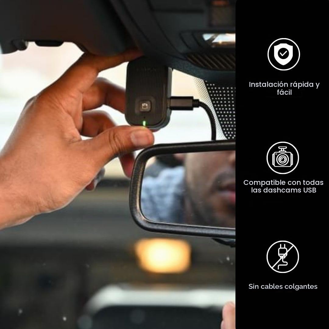 Adaptador Dongar Classic USB-C para Cámara de Tablero Compatible con Toyotas TSS 2.5 y TSS 3.0